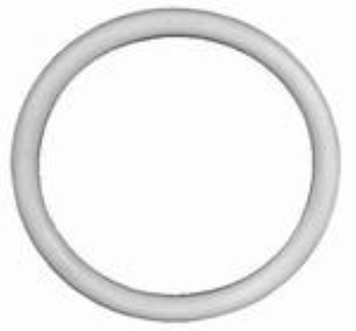 , кольцо, пластик цвет белый диаметр 29 мм (высота борта 20 .